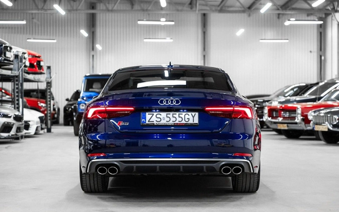 Audi S5 cena 177000 przebieg: 78000, rok produkcji 2017 z Rumia małe 781